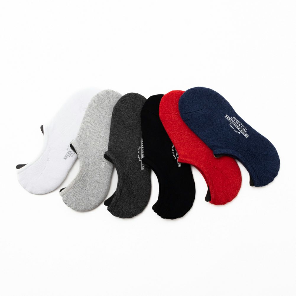 NAVY  無地＆杢調スニーカーインソックス メンズ商品サムネイル-18