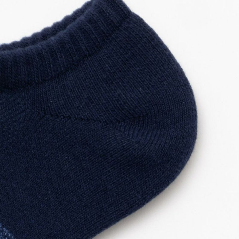 NAVY  切り替え柄アンクルソックス メンズ商品画像-6