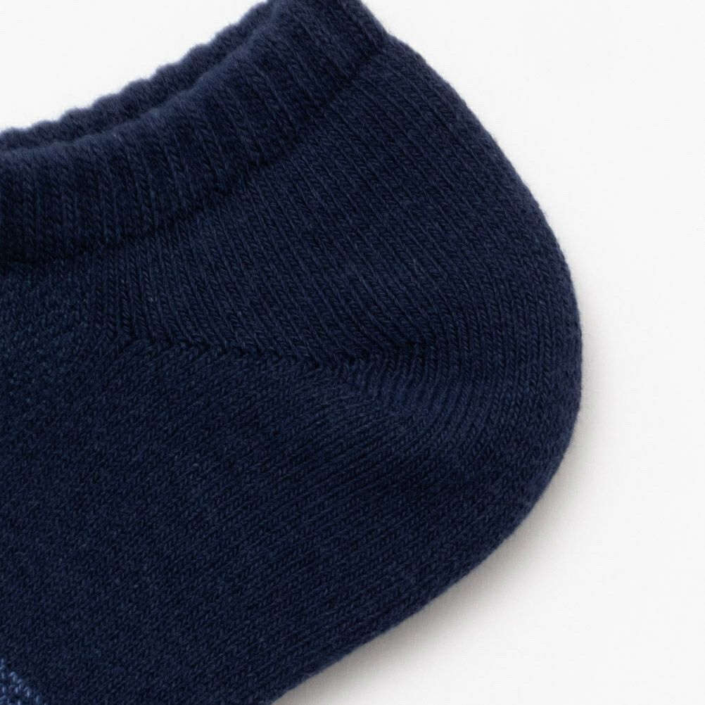 NAVY  切り替え柄アンクルソックス メンズ商品サムネイル-6