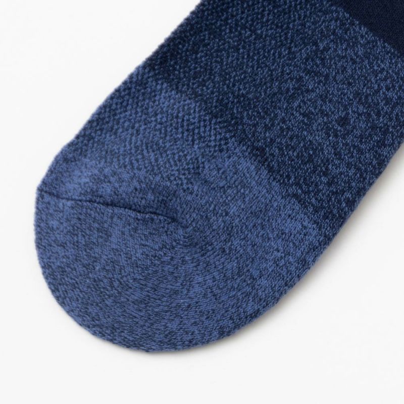 NAVY  切り替え柄アンクルソックス メンズ商品画像-7