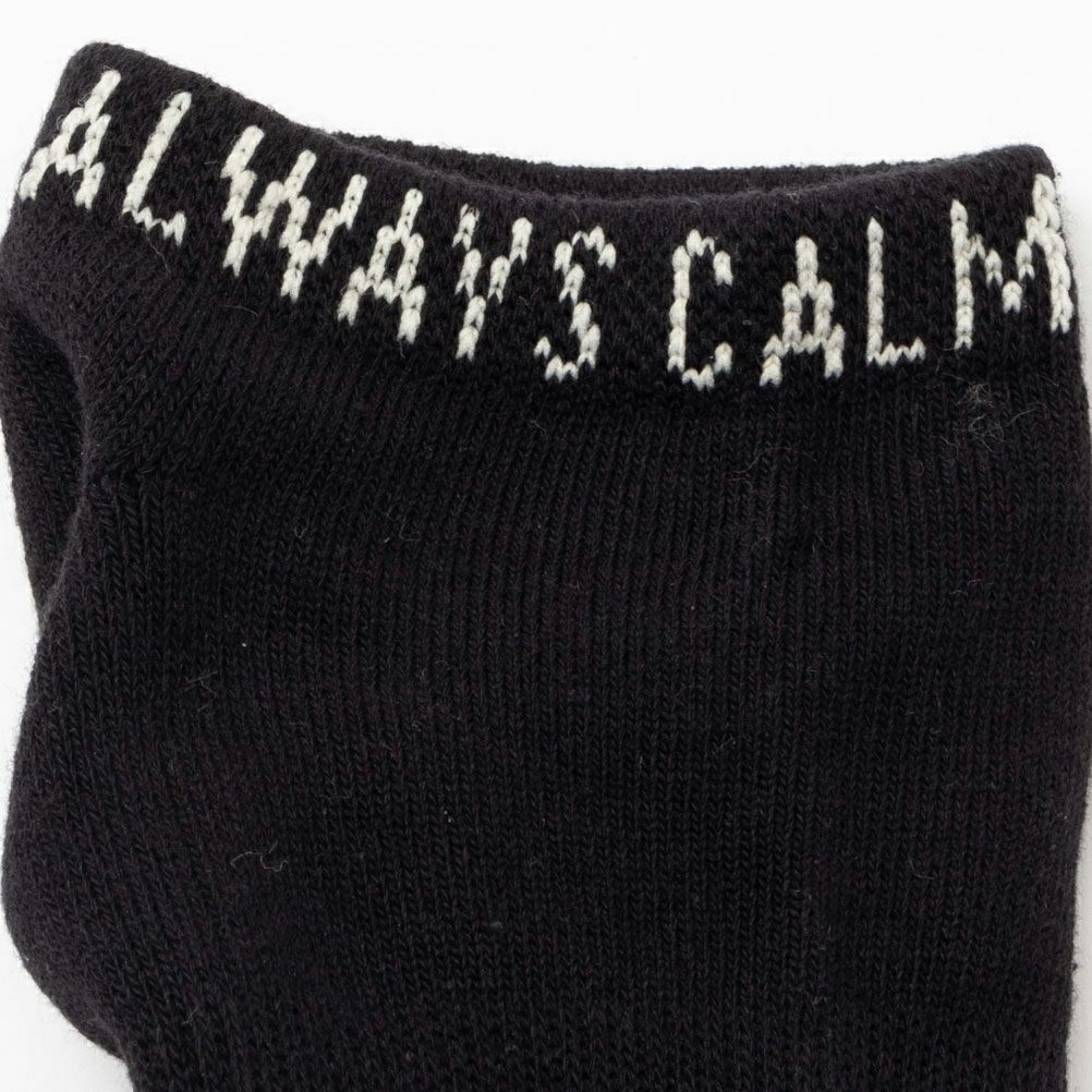 NAVY ロゴ入りアンクルソックス メンズ