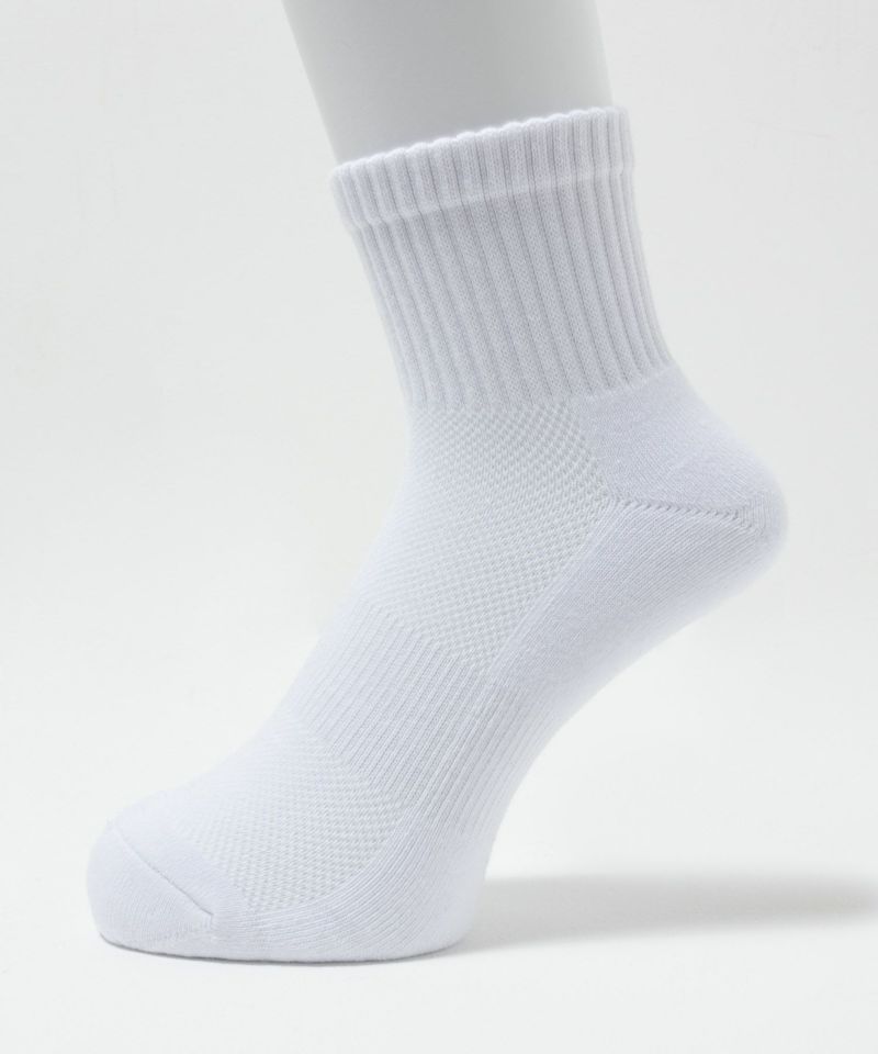 NAVY  無地クォーターソックス メンズ商品画像-2