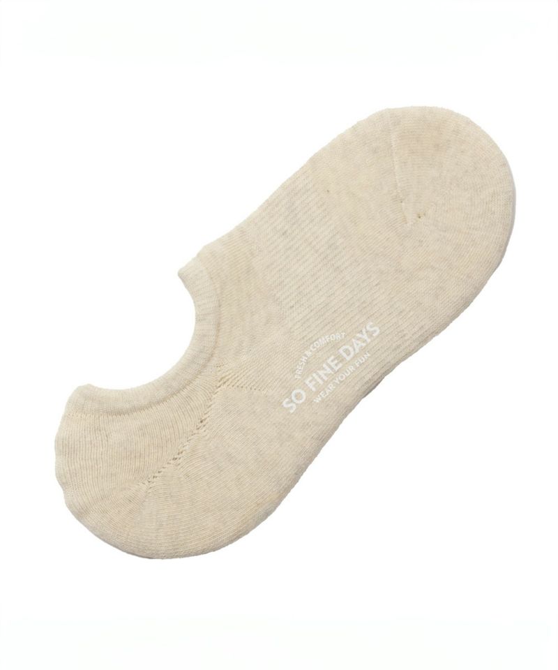 NAVY  無地＆杢調スニーカーインソックス レディース商品画像-1