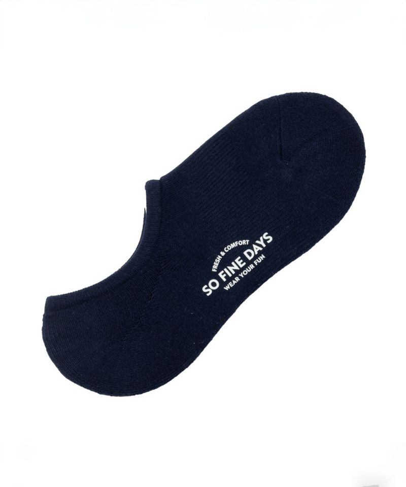 NAVY  無地＆杢調スニーカーインソックス レディース商品画像-6