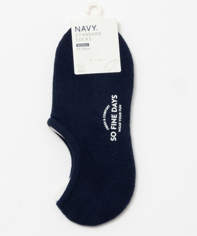 NAVY 無地&杢調スニーカーインソックス レディース商品画像-15