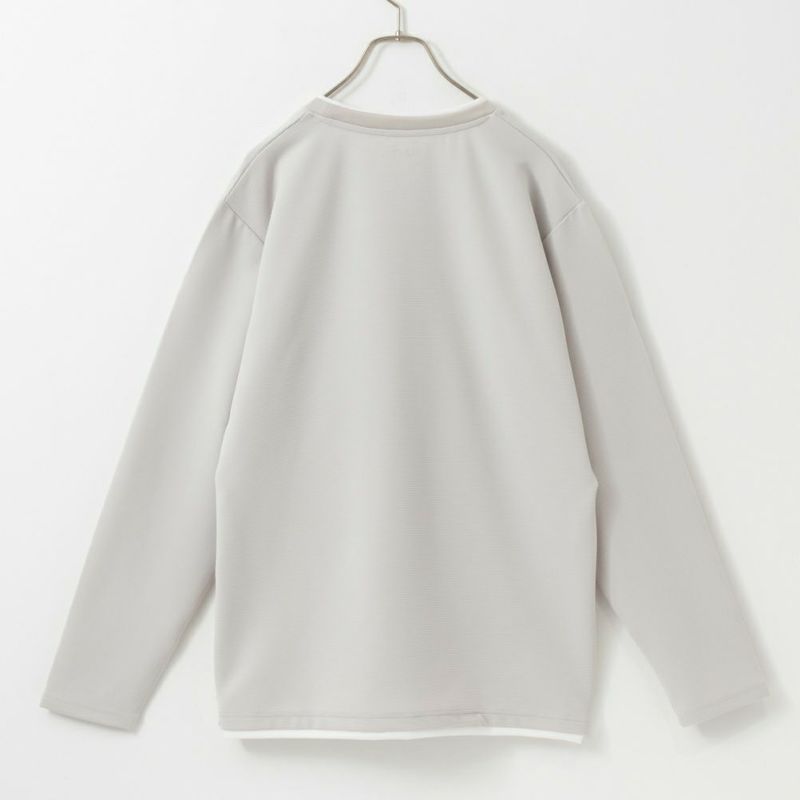 NAVY フェイクレイヤード長袖Tシャツ メンズ商品画像-7