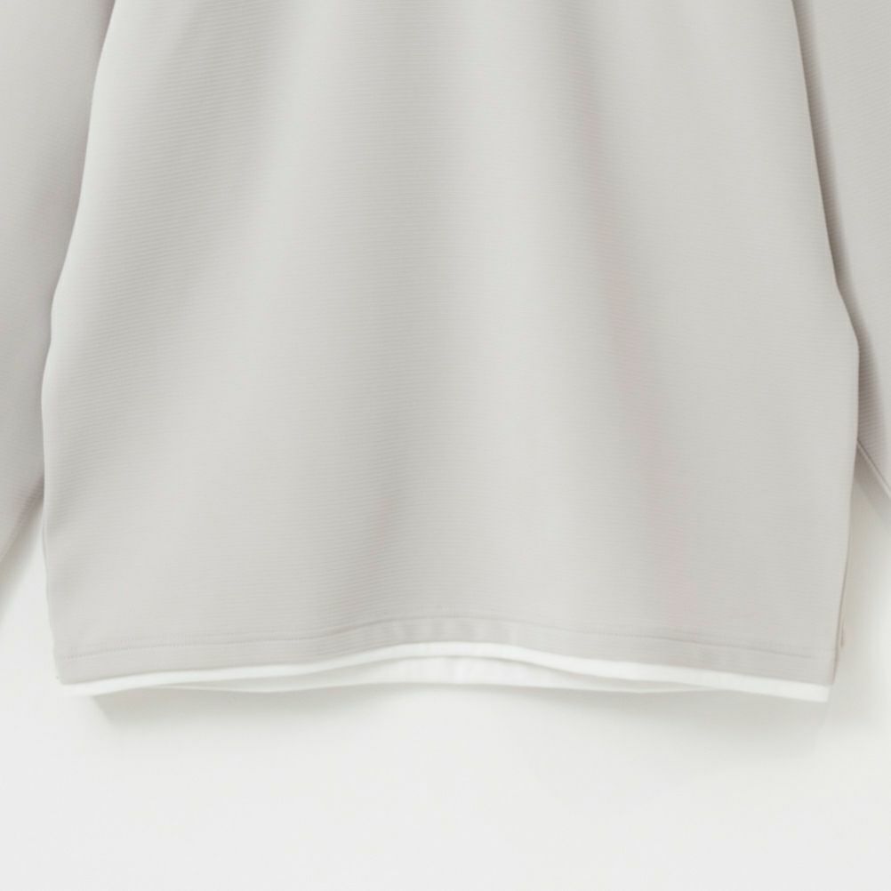 NAVY フェイクレイヤード長袖Tシャツ メンズ