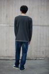 NAVY キーネックフェイクレイヤード長袖Tシャツ メンズ商品サムネイル-4