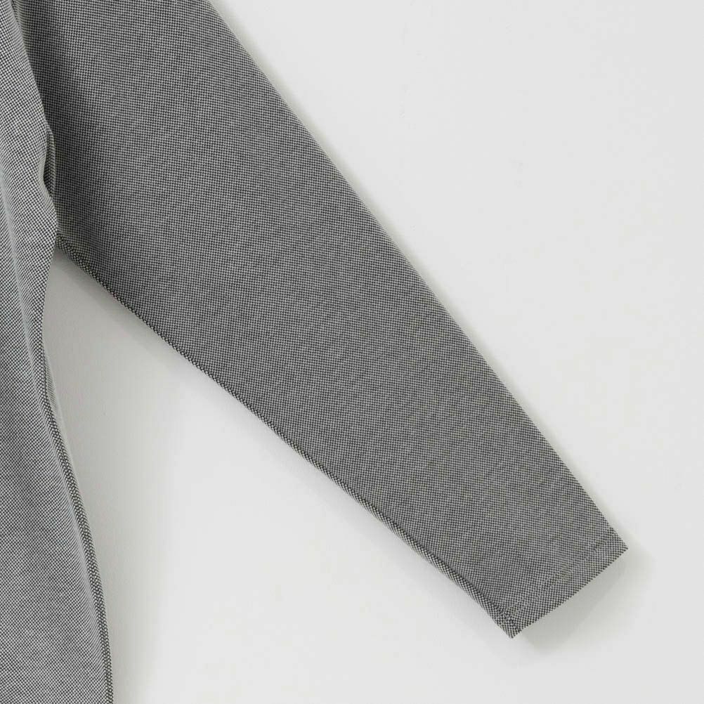 NAVY ヘンリーネックフェイクレイヤード長袖Tシャツ メンズ商品サムネイル-6