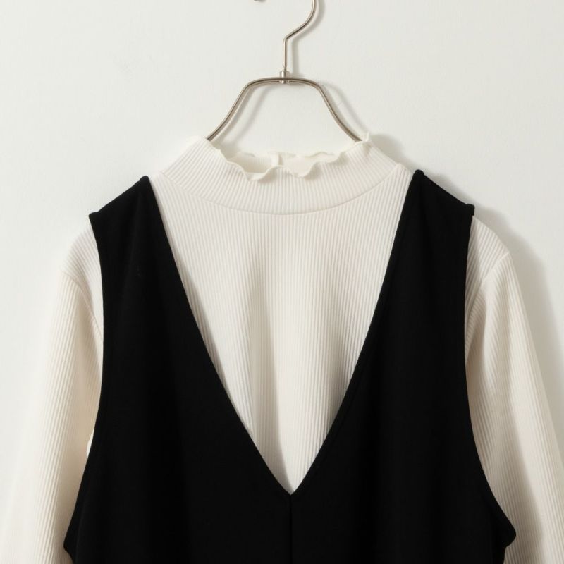 NAVY 時短アンサンブルジャンパースカート レディース商品画像-13