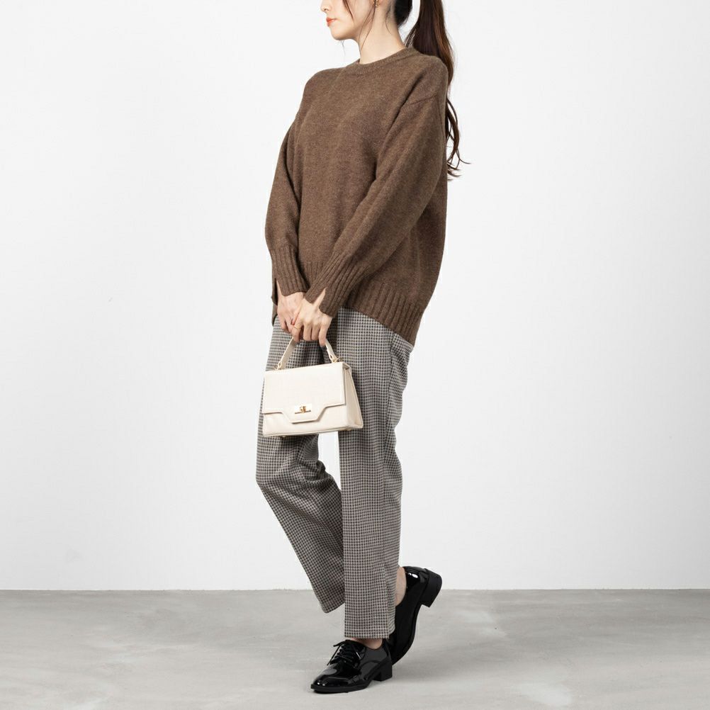 NAVY もちもちプルオーバー レディース