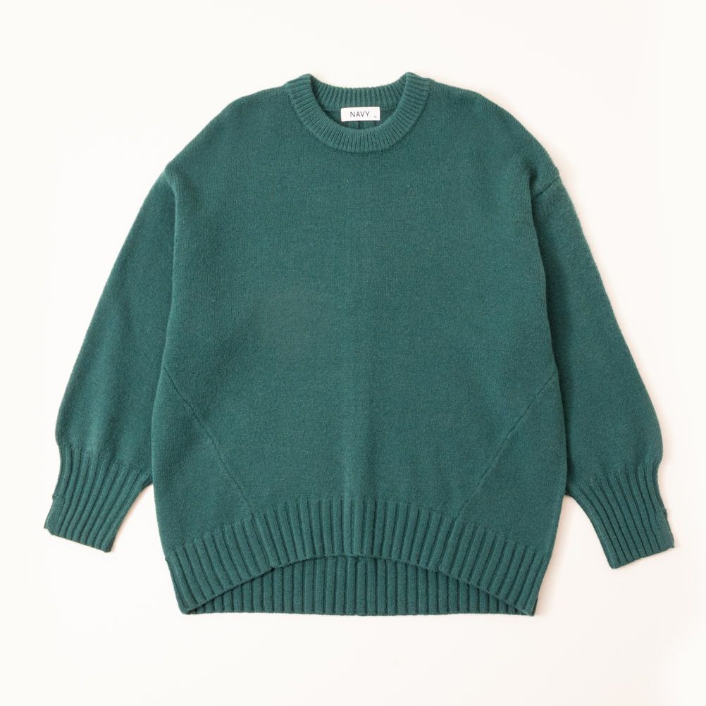 NAVY もちもちプルオーバー レディース