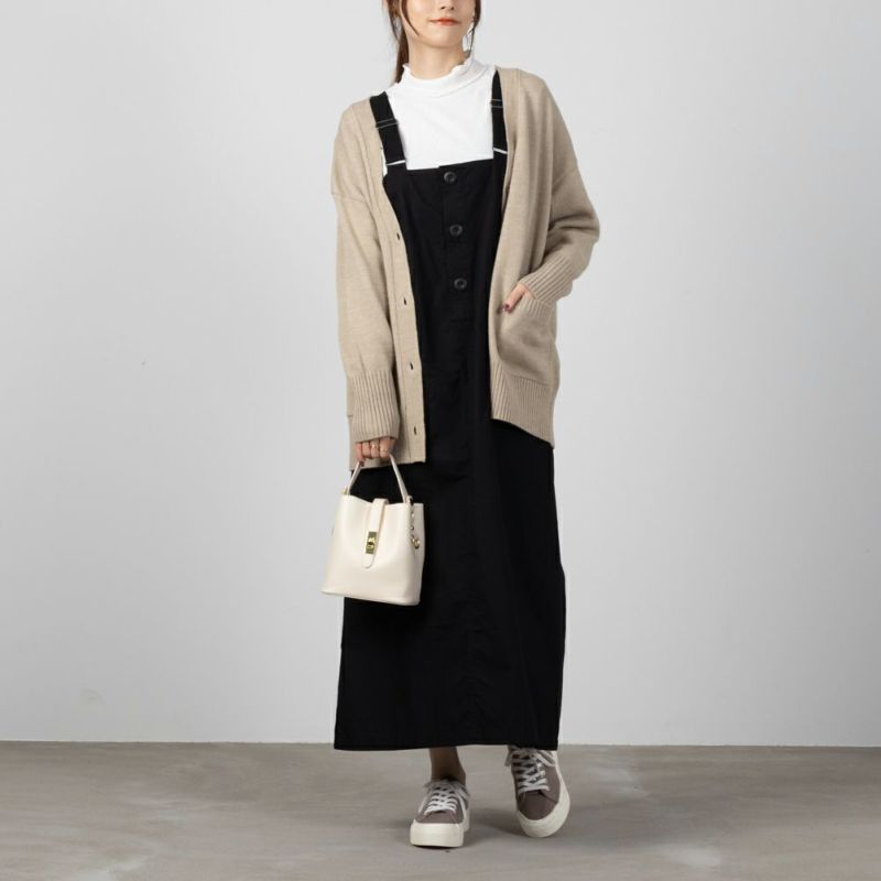 NAVY もちり もちもち 洗えるニット カーディガン レディース商品画像-10