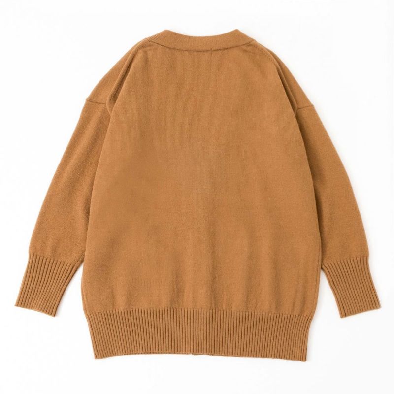 NAVY もちり もちもち 洗えるニット カーディガン レディース商品画像-16