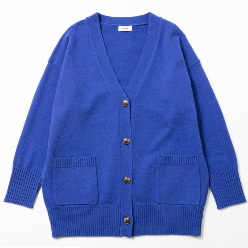 NAVY もちり もちもち 洗えるニット カーディガン レディース商品画像-21