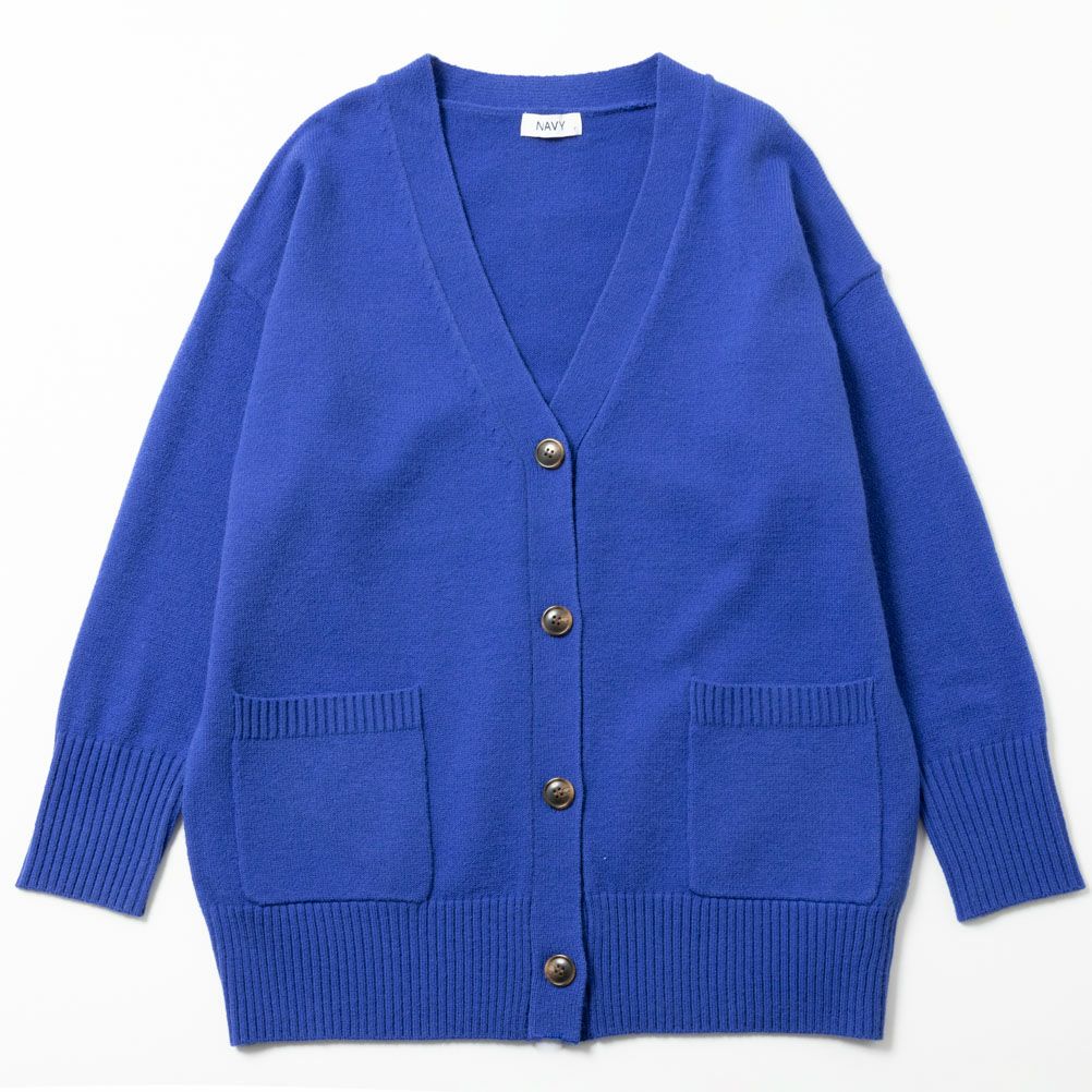 NAVY もちもちカーディガン レディース