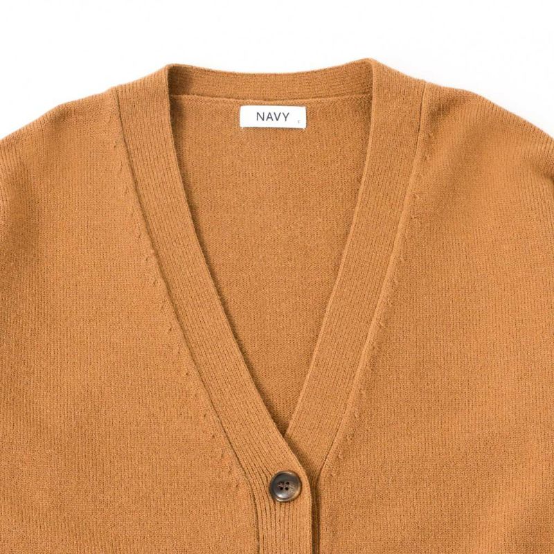 NAVY もちり もちもち 洗えるニット カーディガン レディース商品画像-22