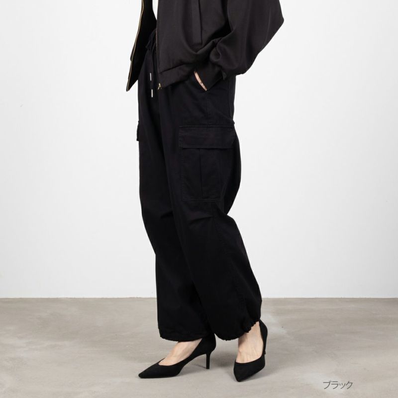 NAVY ミリタリーカーゴパンツ レディース商品画像-2
