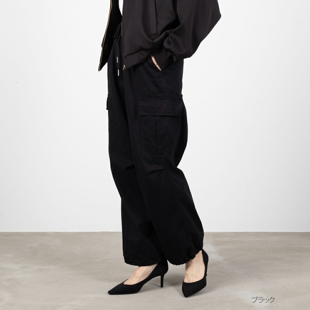 NAVY ミリタリーカーゴパンツ レディース商品サムネイル-2