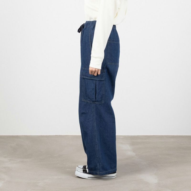 NAVY デニムカーゴパンツ レディース商品画像-4