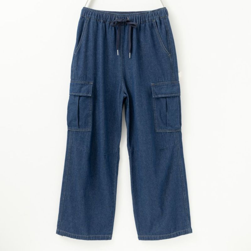 [期間限定価格]NAVY デニムカーゴパンツ レディース商品画像-7