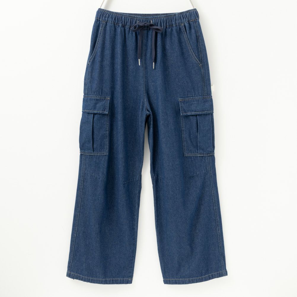 NAVY デニムカーゴパンツ レディース