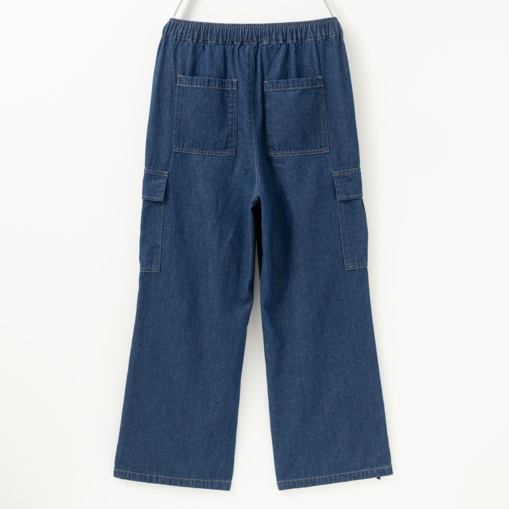 [期間限定価格]NAVY デニムカーゴパンツ レディース商品サムネイル-8