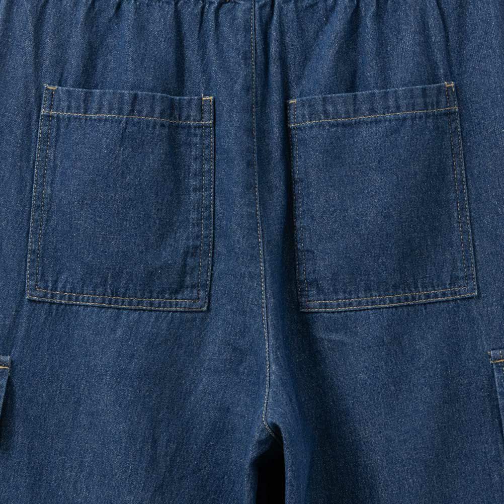 NAVY デニムカーゴパンツ レディース