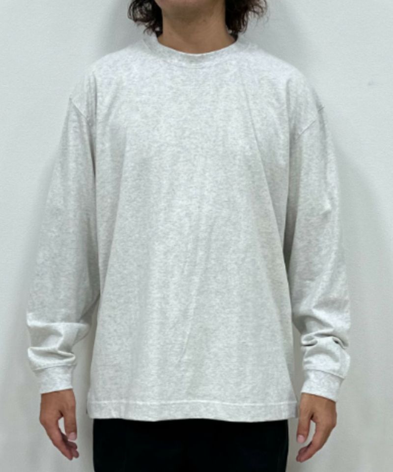 NAVY USコットン ベーシックロングスリーブTシャツ メンズ商品画像-11