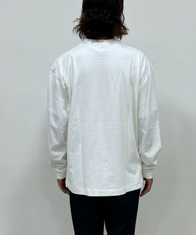 NAVY USコットン ベーシックロングスリーブTシャツ メンズ商品画像-16