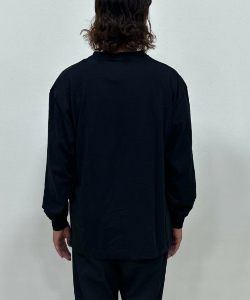 NAVY USコットン ベーシックロングスリーブTシャツ メンズ商品画像-20