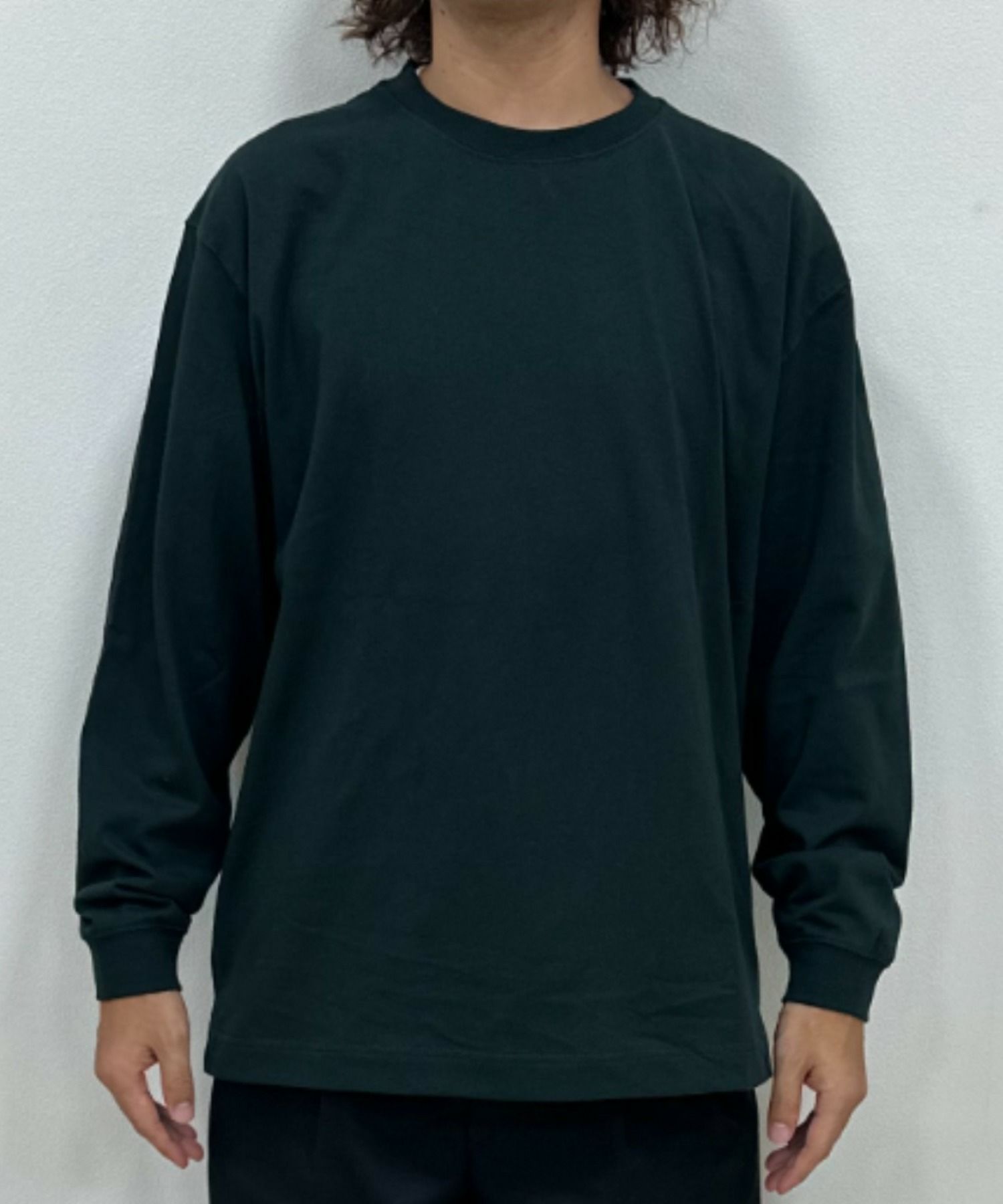 NAVY USコットン ベーシックロングスリーブTシャツ メンズ商品サムネイル-31