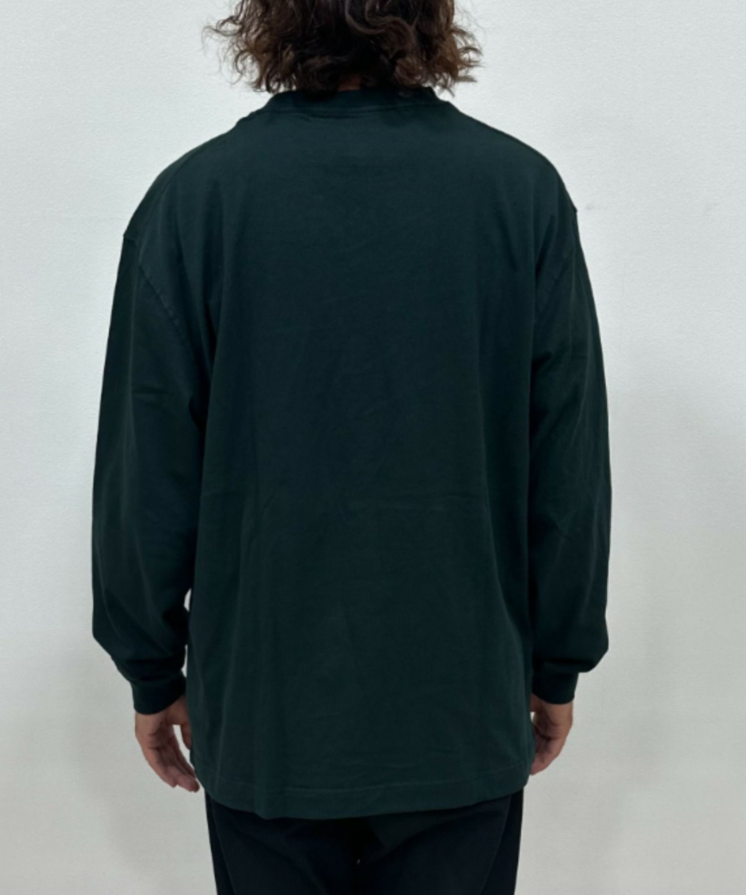 NAVY USコットン ベーシックロングスリーブTシャツ メンズ商品サムネイル-32