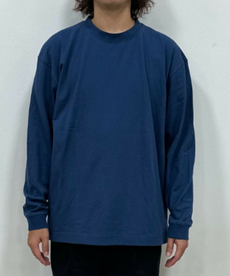 NAVY USコットン ベーシックロングスリーブTシャツ メンズ商品画像-35