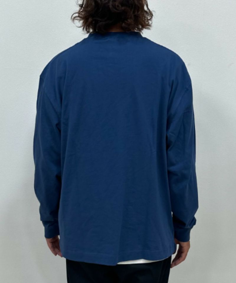 NAVY USコットン ベーシックロングスリーブTシャツ メンズ商品画像-36