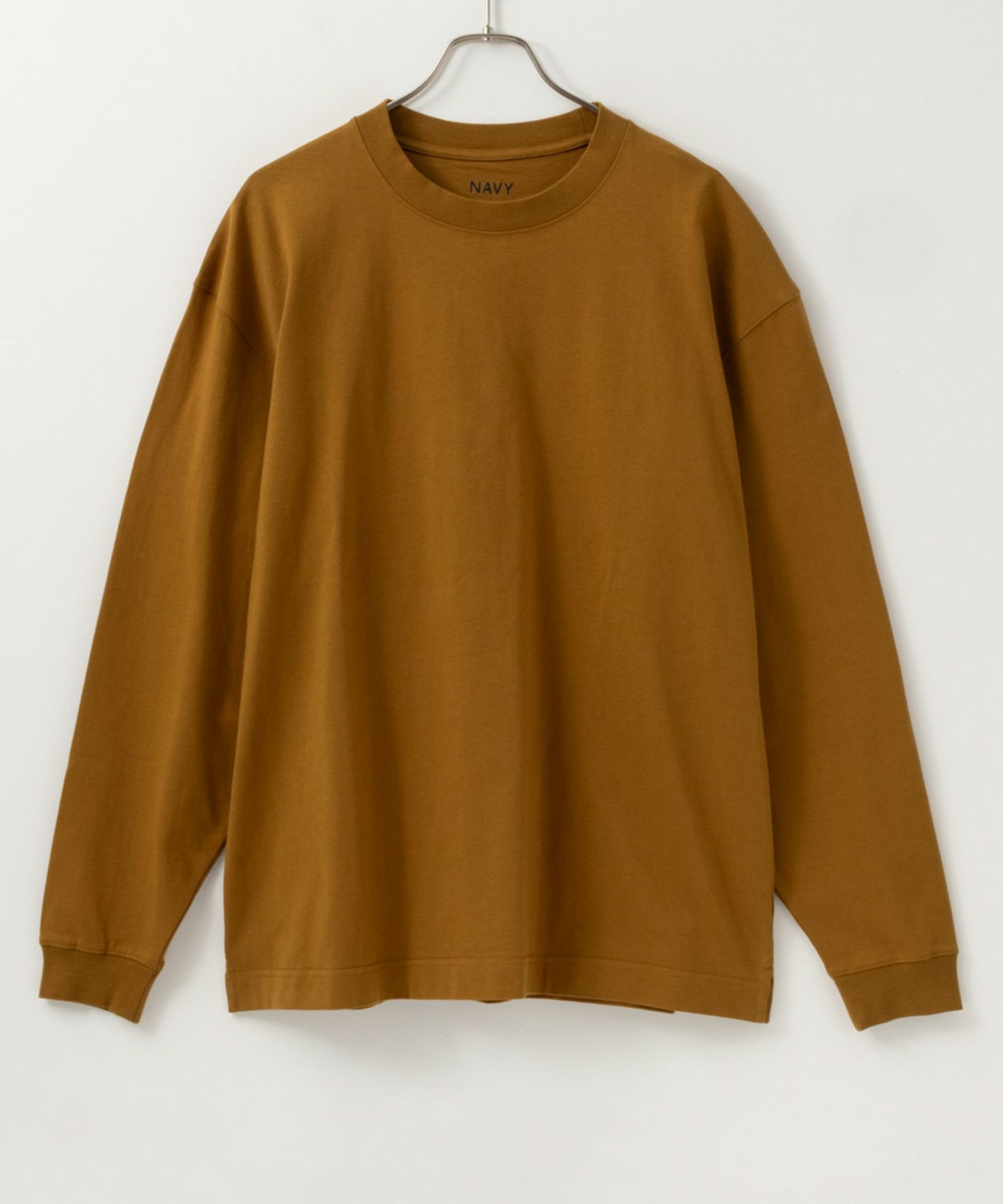 NAVY USコットン ベーシックロングスリーブTシャツ メンズ商品サムネイル-37