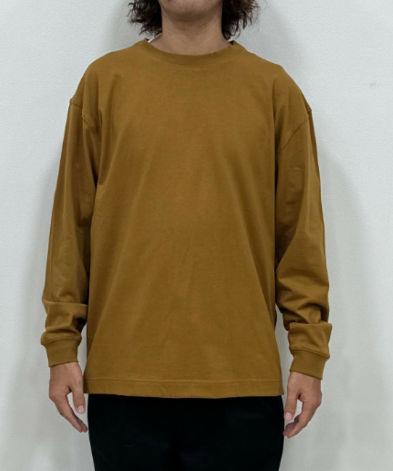 NAVY USコットン ベーシックロングスリーブTシャツ メンズ商品サムネイル-39