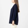 NAVY ハーフジップシャツ レディース商品サムネイル-5