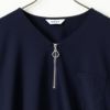 NAVY  ハーフジップシャツ レディース商品サムネイル-13