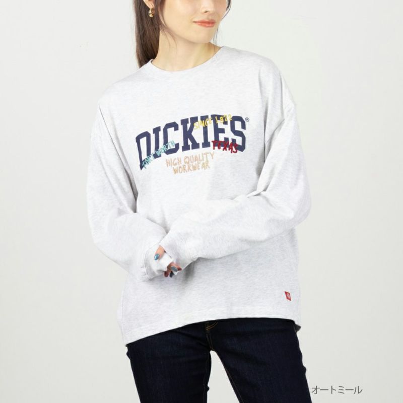 Dickies 長袖ロングTシャツ レディース