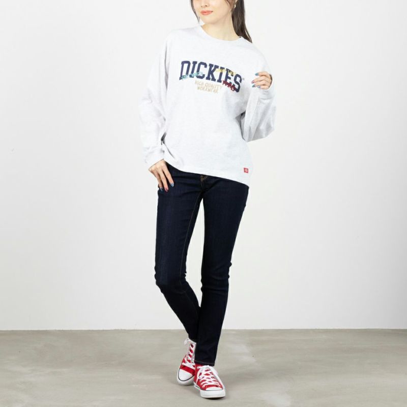 Dickies 長袖ロングTシャツ レディース