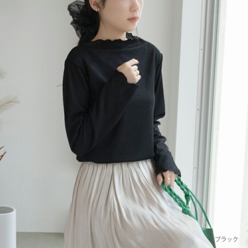 NAVY プチハイネックプルオーバー レディース メール便 対応商品商品画像-1