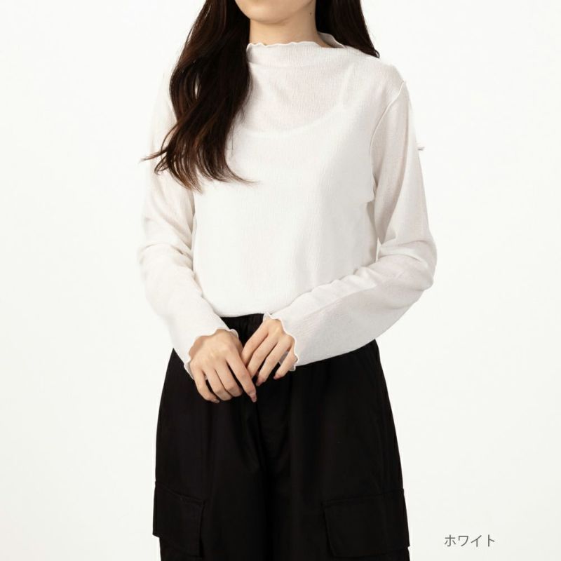 NAVY プチハイネックプルオーバー レディース メール便 対応商品商品画像-2