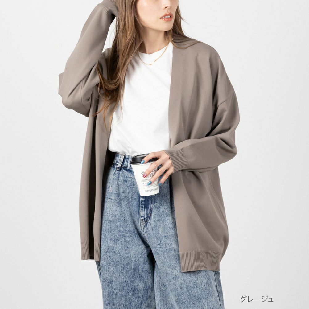 NAVY ニットトッパーアンサンブル レディース商品サムネイル-3