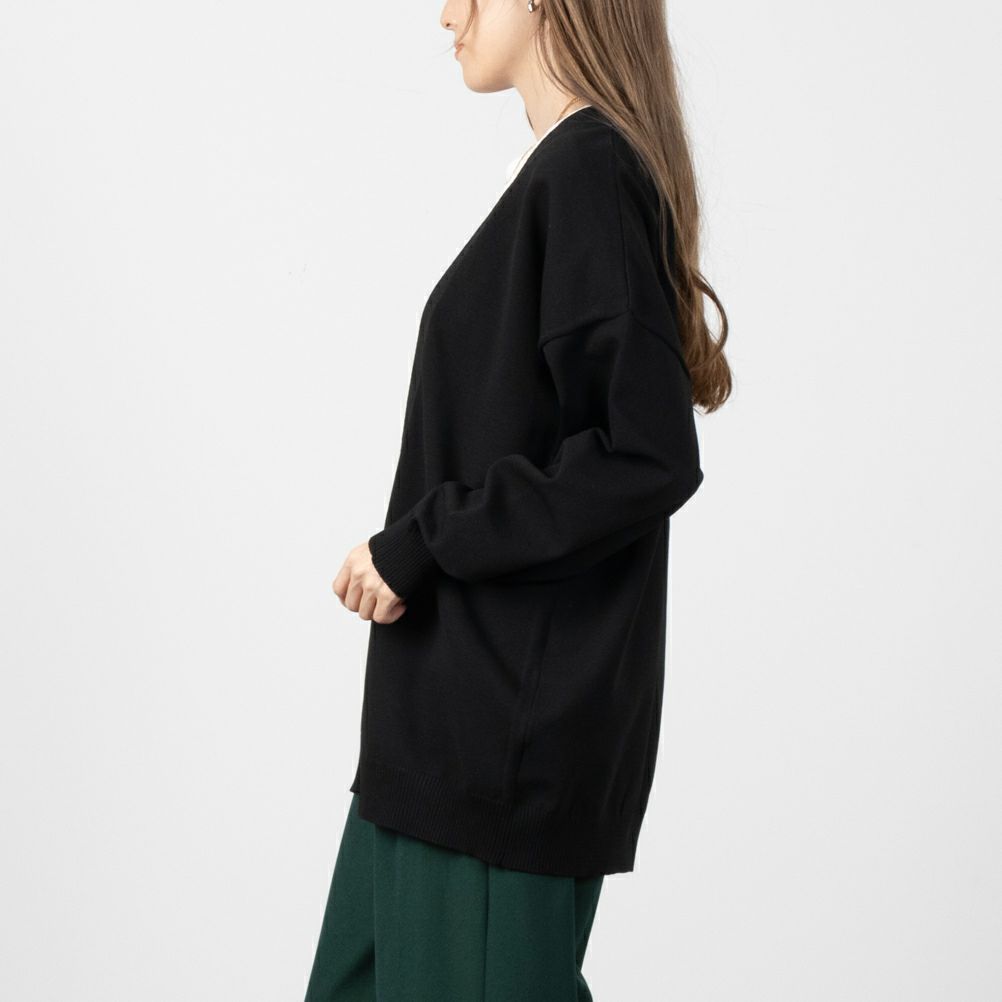 NAVY ニットトッパーアンサンブル レディース