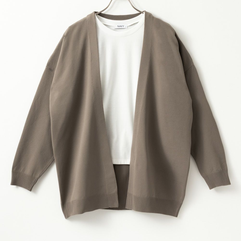 [期間限定価格]NAVY ニットトッパーアンサンブル レディース商品サムネイル-12