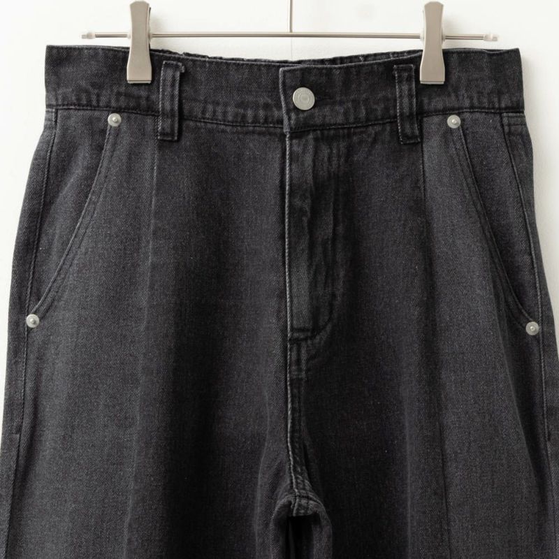 NAVY GOOD STYLE JEANS 切替セミワイドパンツ レディース商品画像-11