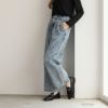 NAVY GOOD STYLE JEANS タックワイドパンツ レディース