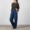 NAVY GOOD STYLE JEANS タックワイドパンツ レディース商品サムネイル-6