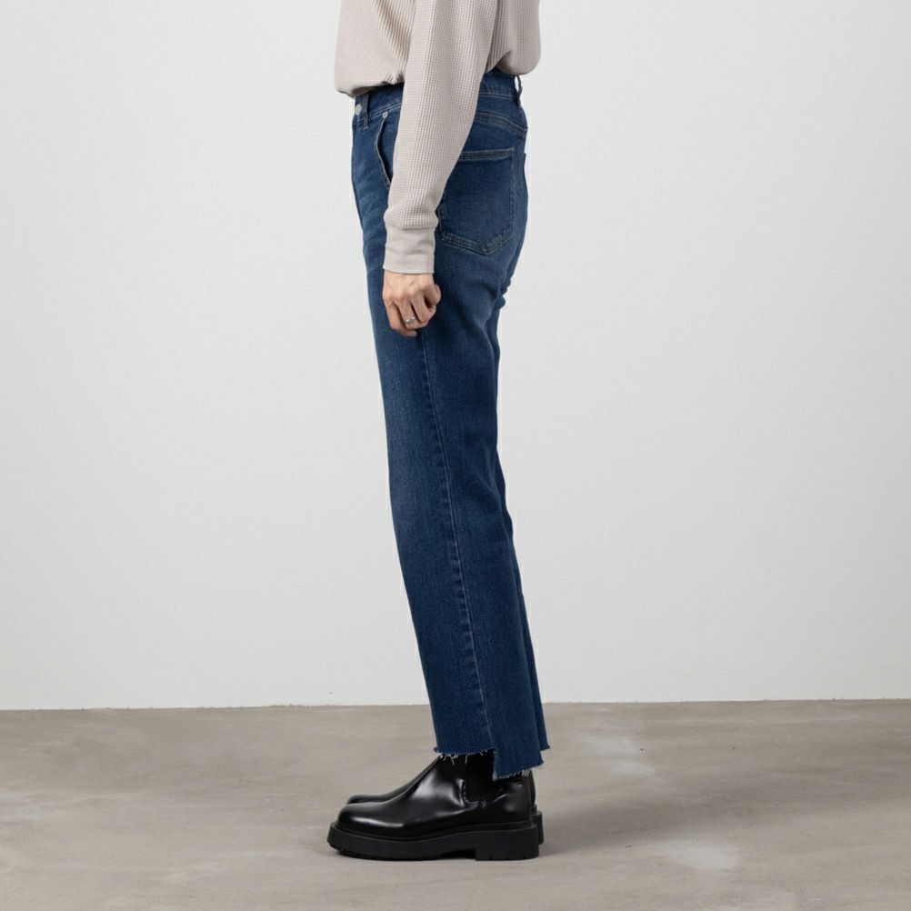 NAVY GOOD STYLE JEANS 裾フリンジセミフレアパンツ レディース商品サムネイル-5